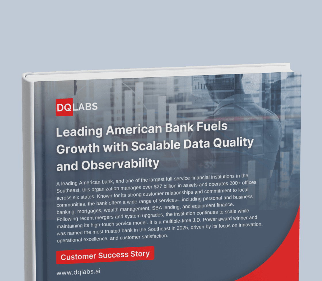 Leading American Bank Improves Regulatory Data Accuracy by 75%