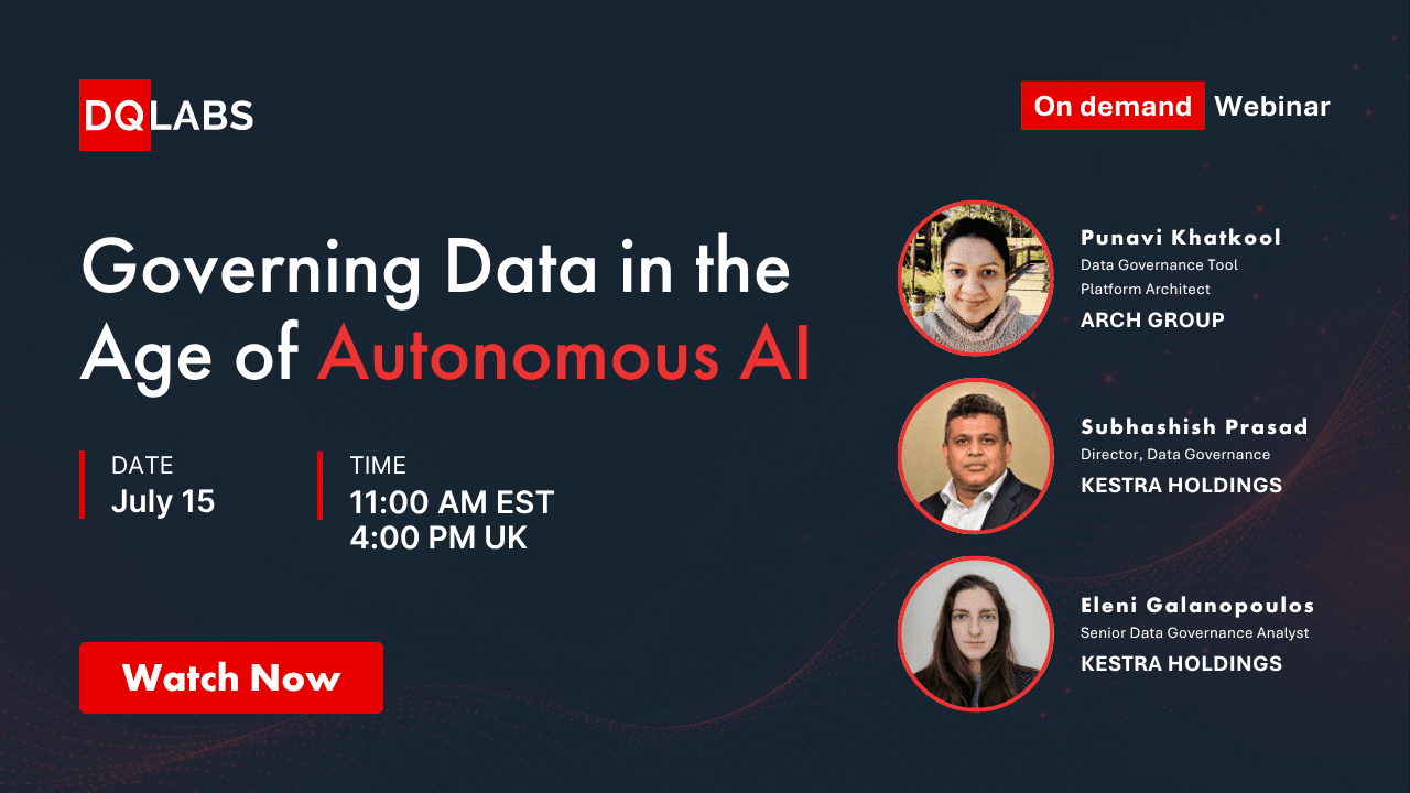 Governing Data in the Age of Autonomous AI