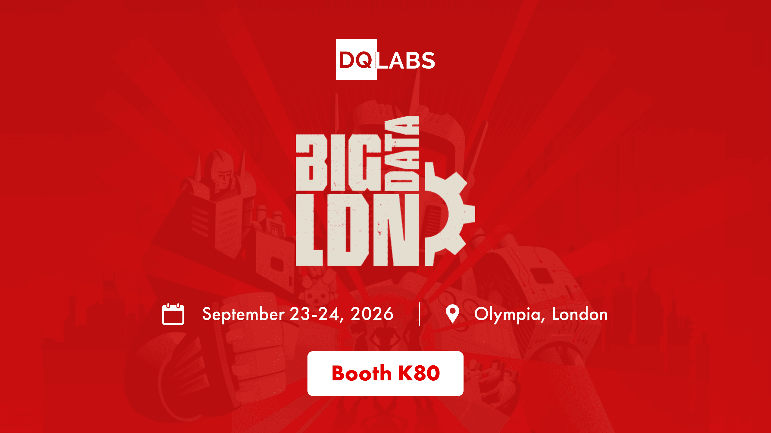 BigData London — DQLabs event popup