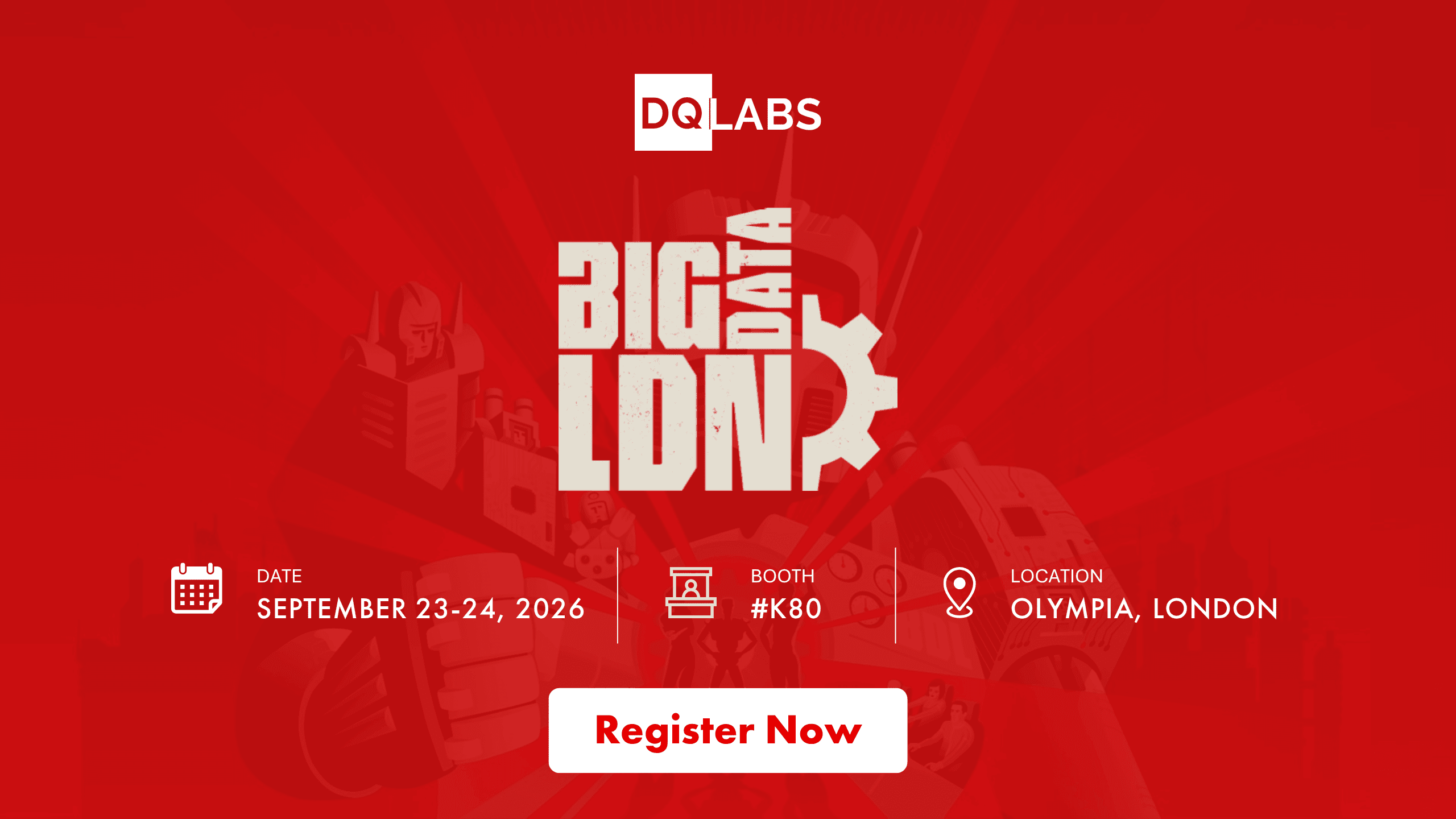 Ai4 2026 conference — DQLabs event popup